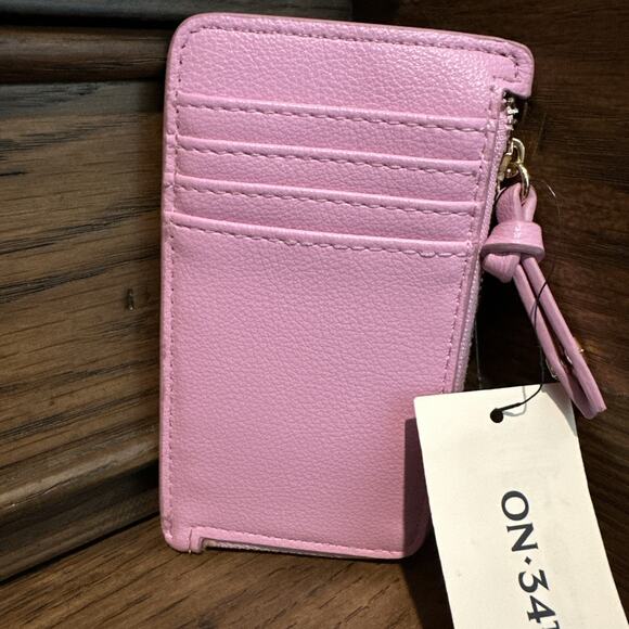 Inc Blue Ramonah Regartta Card Wallet $30 NWT New - Picture 2 of 3